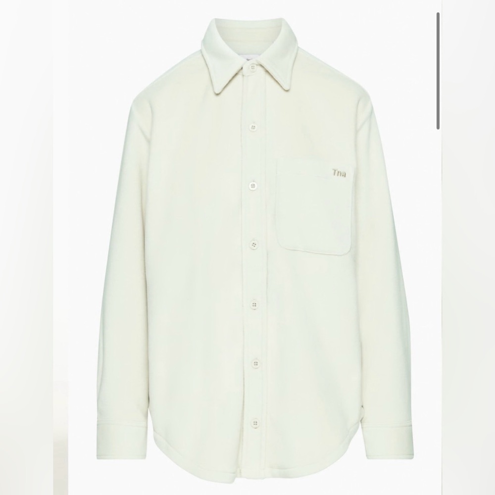 Aritzia TNA Sno Polar Button-Up Shirt